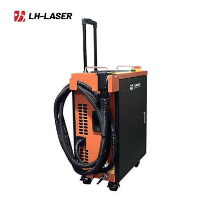 Mesin Pembersih Laser Berdenyut Tipe Troli 300W